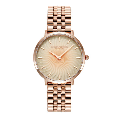 Olivia Burton Signature 35mm Radiant Sun Ombre & Rose Gold Bracelet Watch