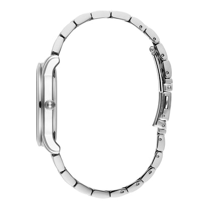 Olivia Burton Classic 36mm Starlight Color Turquoise & Silver Bracelet Watch