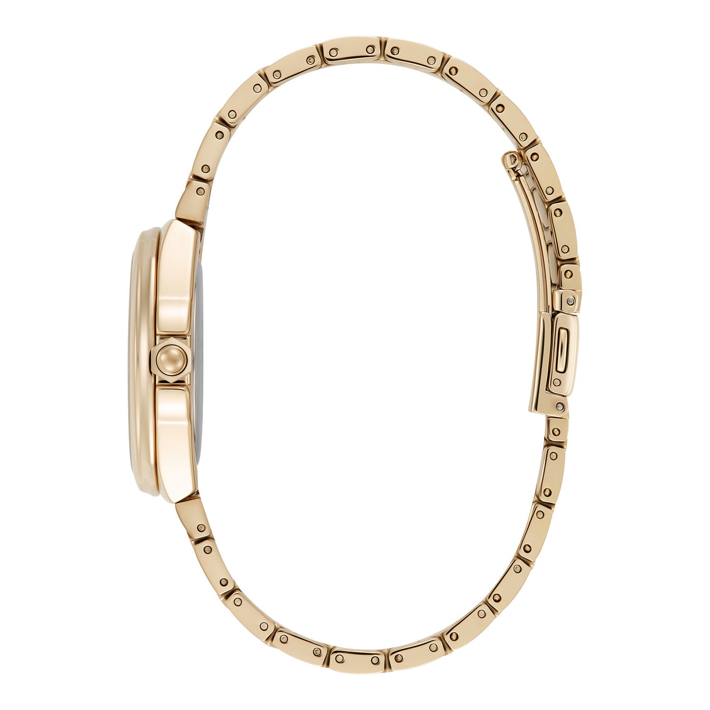 Olivia Burton Sports Luxe 34mm Lustre Carnation & Rose Gold Bracelet Watch