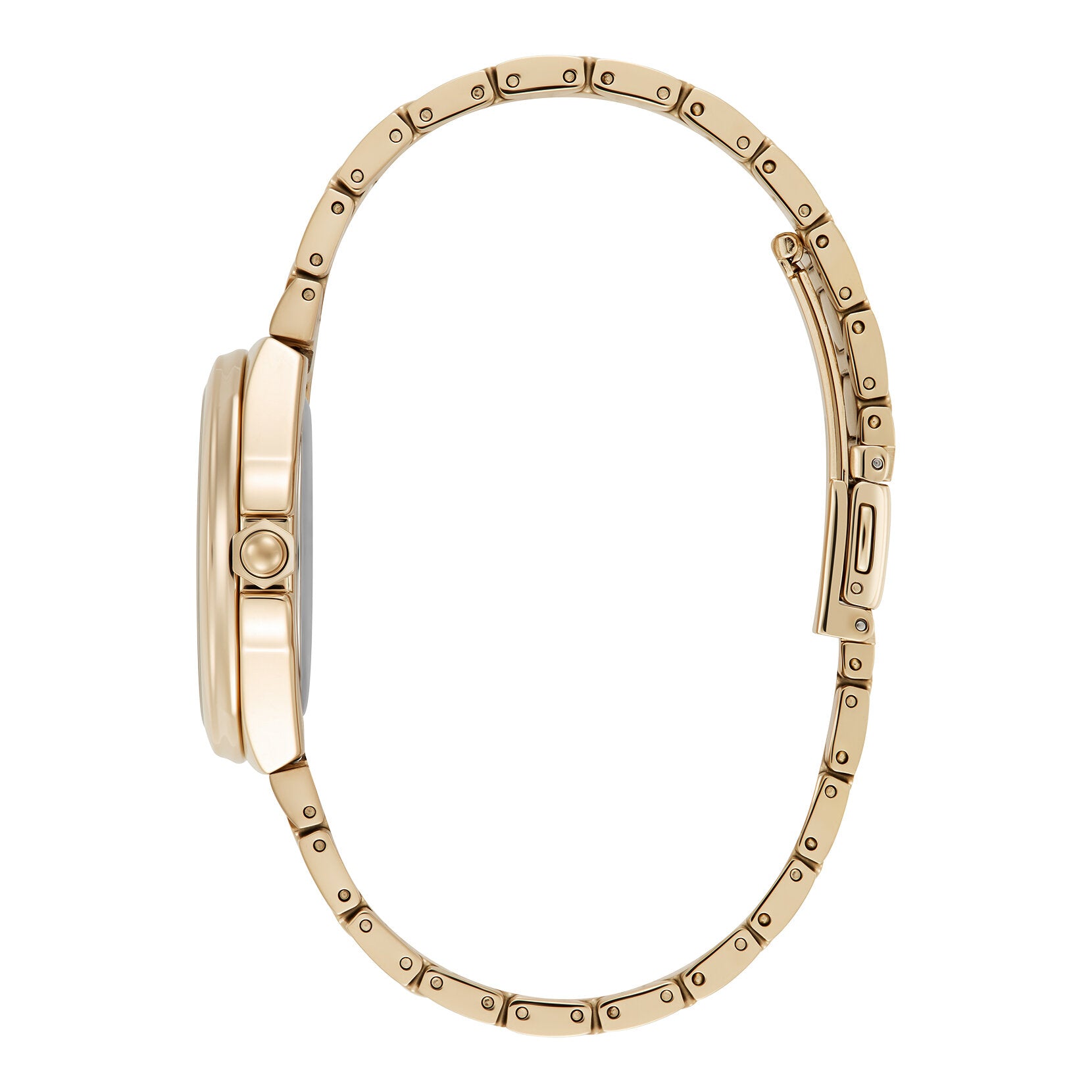Olivia Burton Sports Luxe 34mm Lustre Carnation & Rose Gold Bracelet Watch