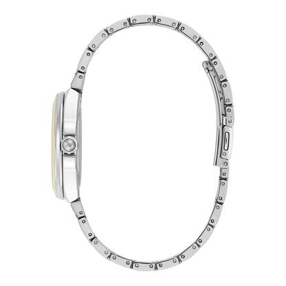 Olivia Burton Sports Luxe 34mm Lustre Ivory & Two Tone Bracelet Watch