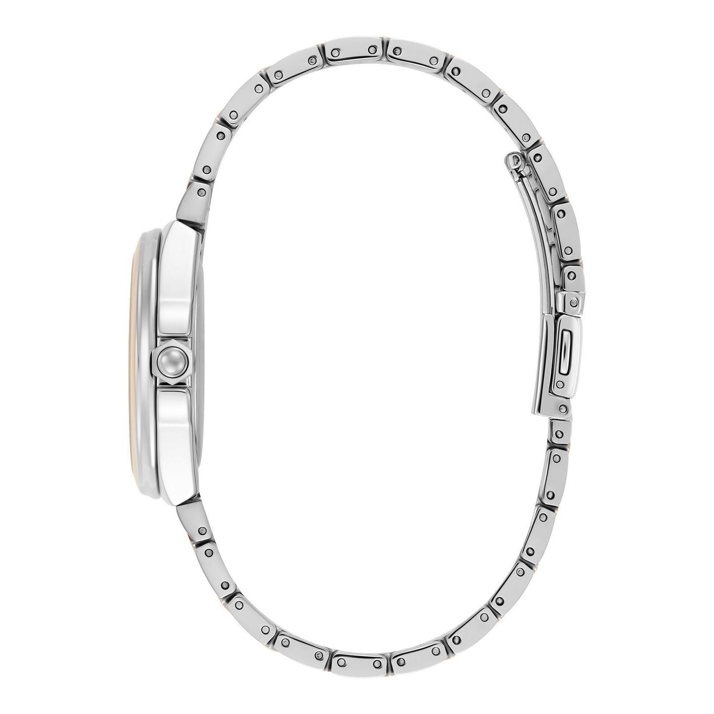Olivia Burton Sports Luxe 34mm Lustre Chalk Blue & Two Tone Bracelet Watch
