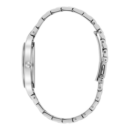 Olivia Burton Classic 34mm Lea Light Blush & Silver Bracelet Watch