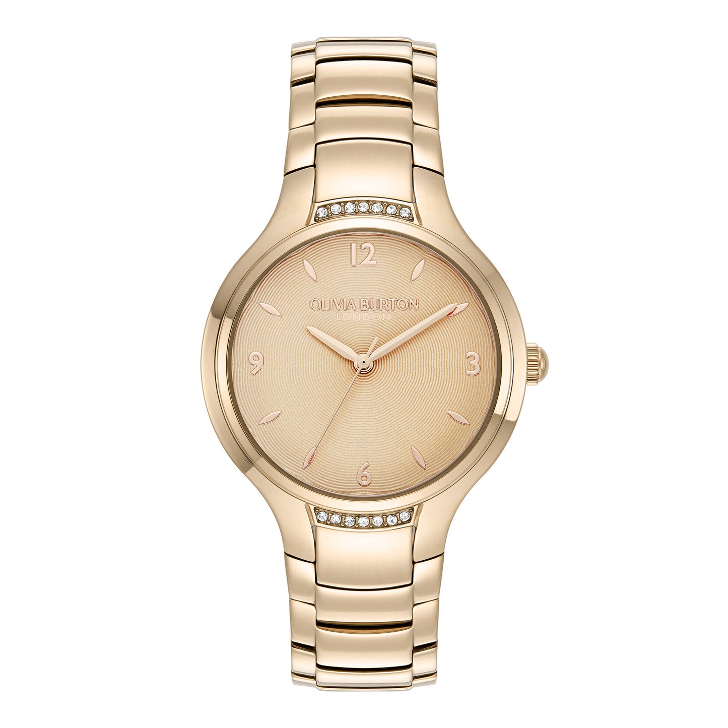 Olivia Burton Classic 34mm Lea Rose Gold Bracelet Watch