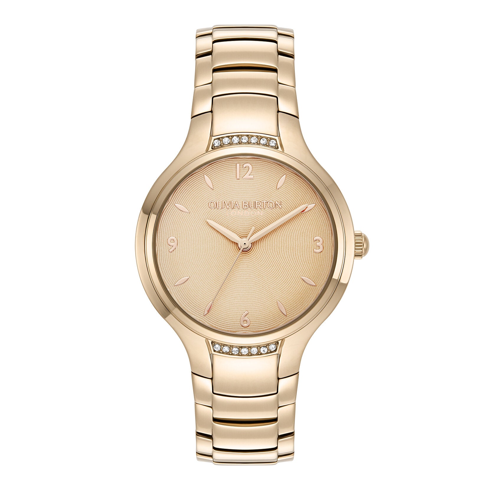 Olivia Burton Classic 34mm Lea Rose Gold Bracelet Watch