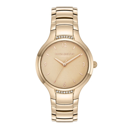 Olivia Burton Classic 34mm Lea Rose Gold Bracelet Watch