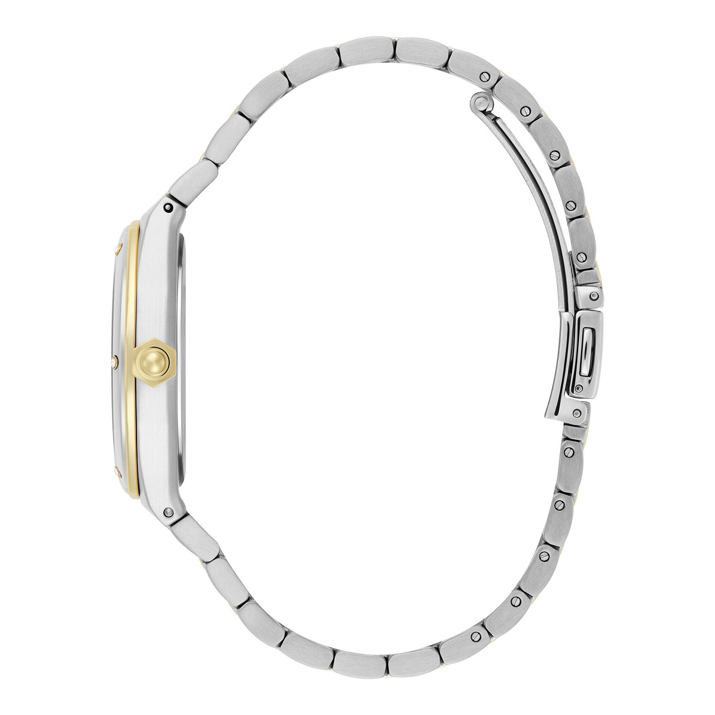 Olivia Burton Sports Luxe 33mm Hexa Gold & Two Tone Bracelet Watch