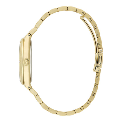 Olivia Burton Sports Luxe 33mm Hexa Black & Gold Bracelet Watch