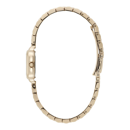 Olivia Burton Classic 20mm Mini Grosvenor Earl Grey & Rose Gold Bracelet Watch