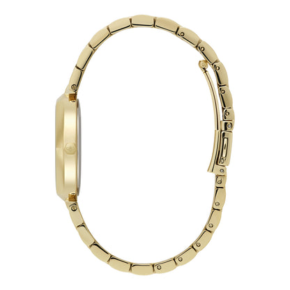 Olivia Burton Classic 32mm Dimension T-Bar Ivory & Gold Bracelet Watch