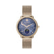 Navy & Rose Gold