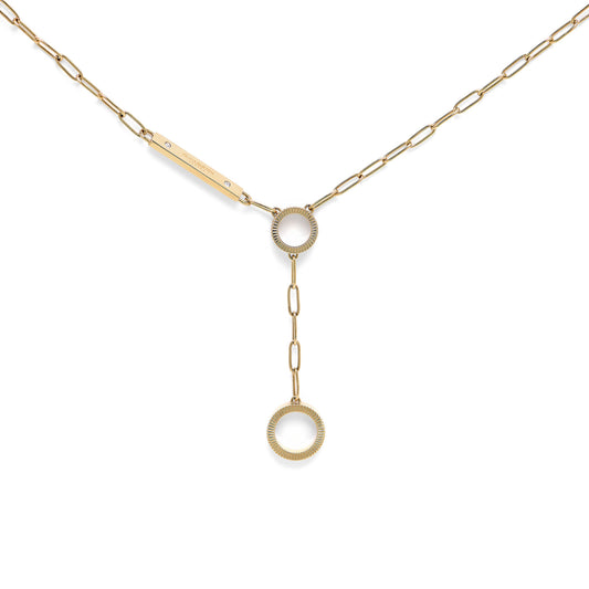 Olivia Burton Classic Linear Gold Necklace