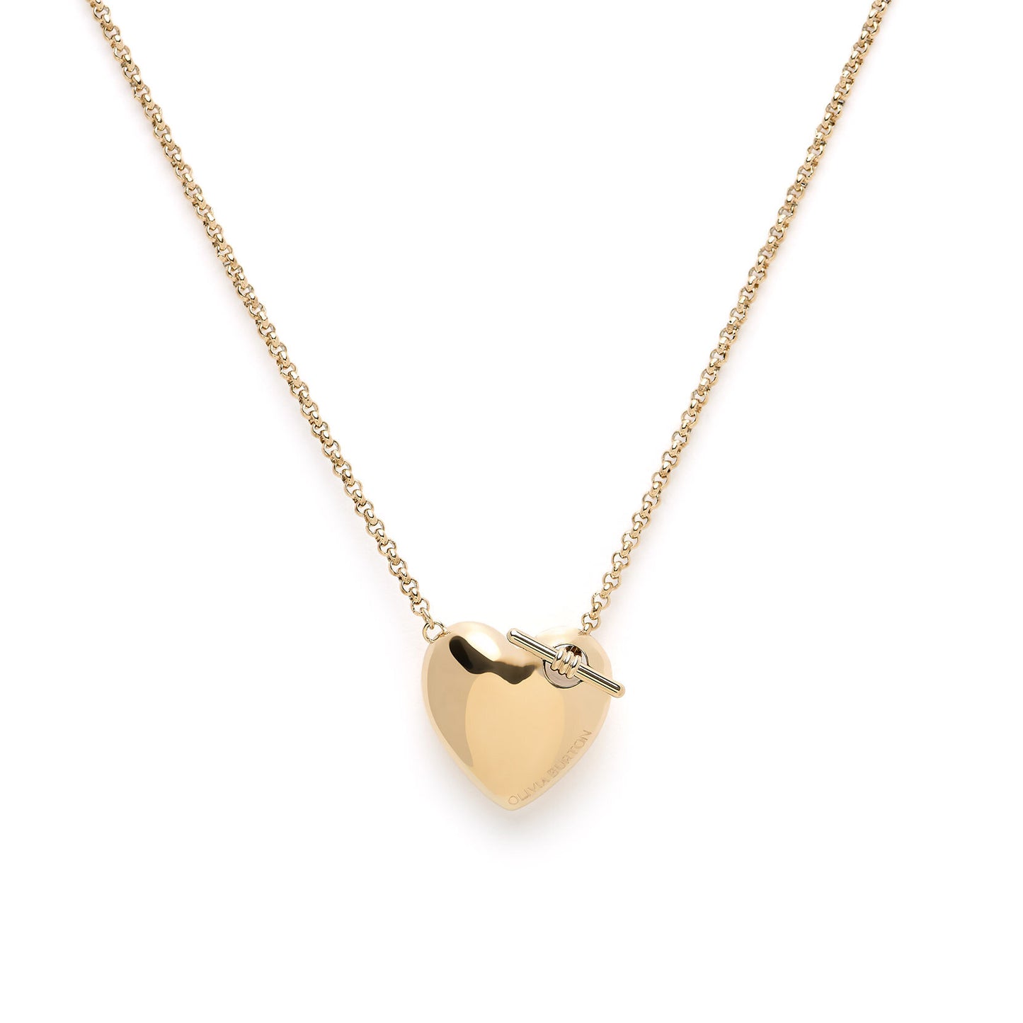 Olivia Burton Classic Knot Heart Gold Necklace