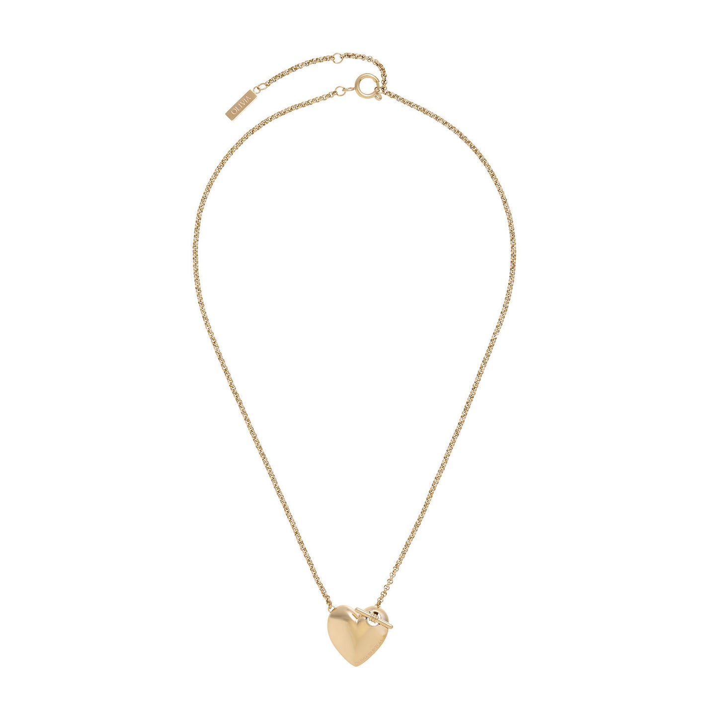 Olivia Burton Classic Knot Heart Gold Necklace