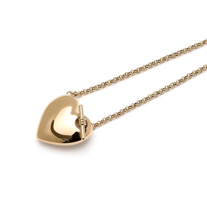 Olivia Burton Classic Knot Heart Gold Necklace