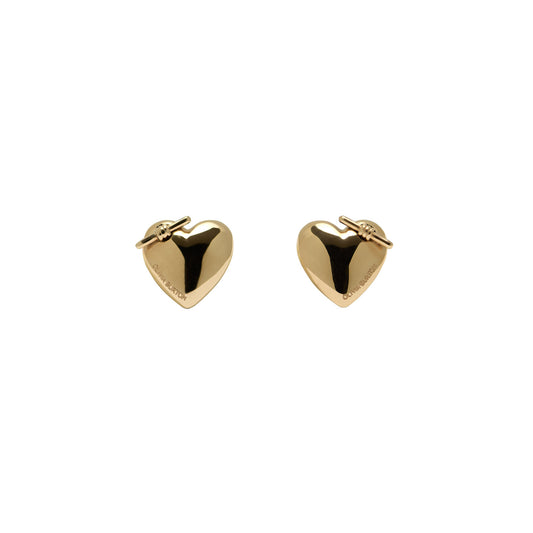 Olivia Burton Classic Knot Heart Gold Stud Earrings