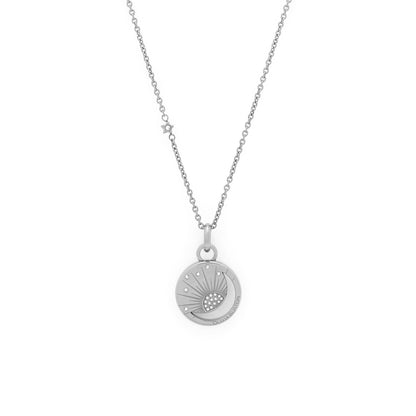 Olivia Burton Celestial Celestial Sun Silver Tone Pendant Necklace