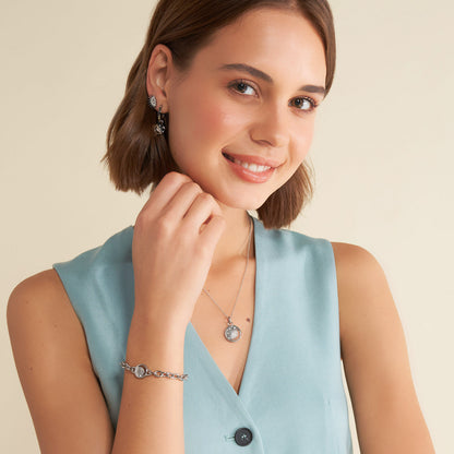 Olivia Burton Celestial Celestial Sun Silver Tone Pendant Necklace