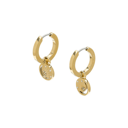 Olivia Burton Celestial Celestial Sun Gold Plated Hoop Earrings