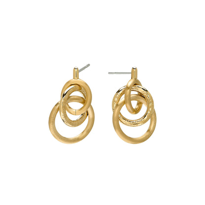 Olivia Burton Classic Encircle Gold Plated Earrings