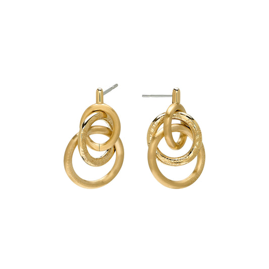 Olivia Burton Classic Encircle Gold Plated Earrings