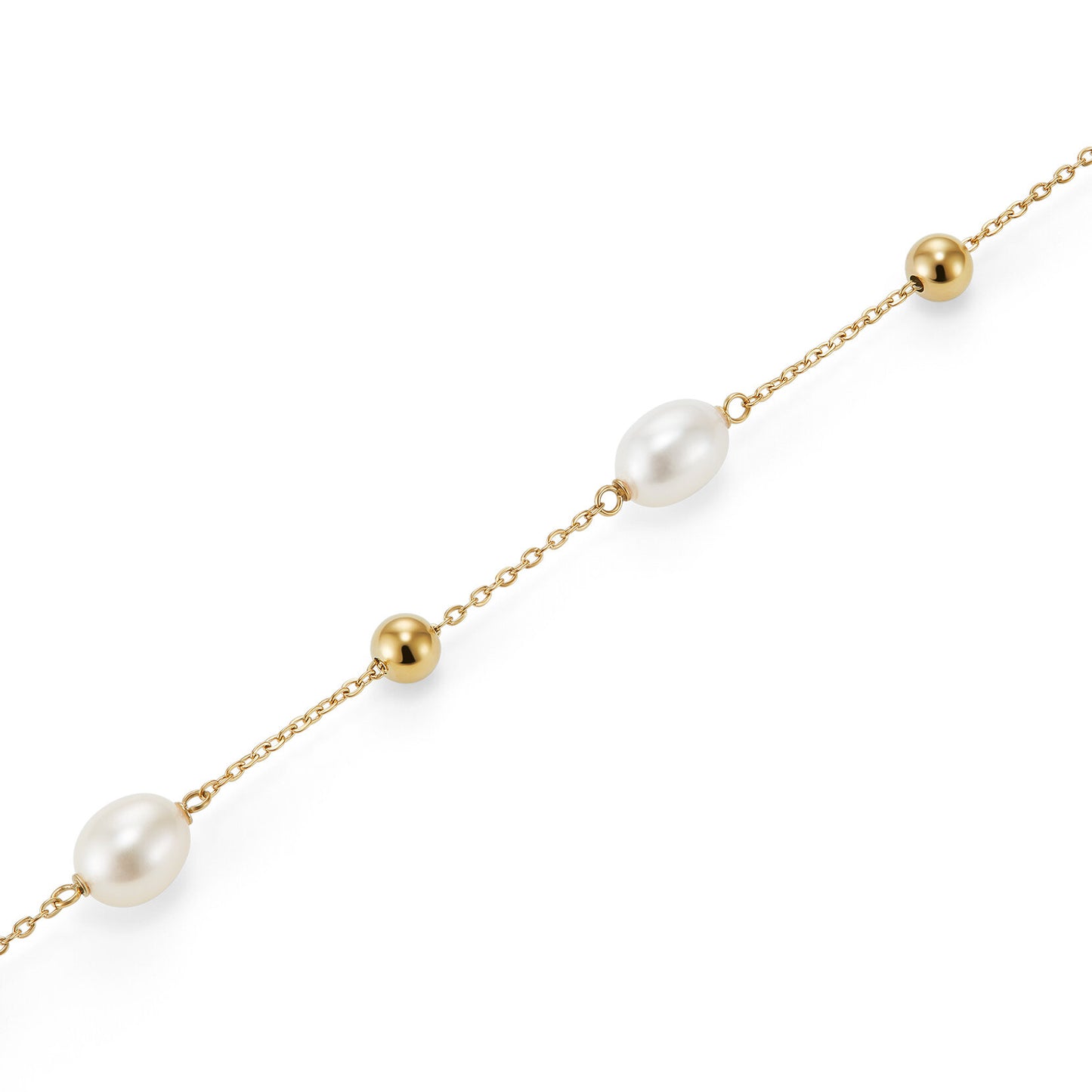 Olivia Burton Trend Edition By The Sea Pearl Gold Plated Bracelet