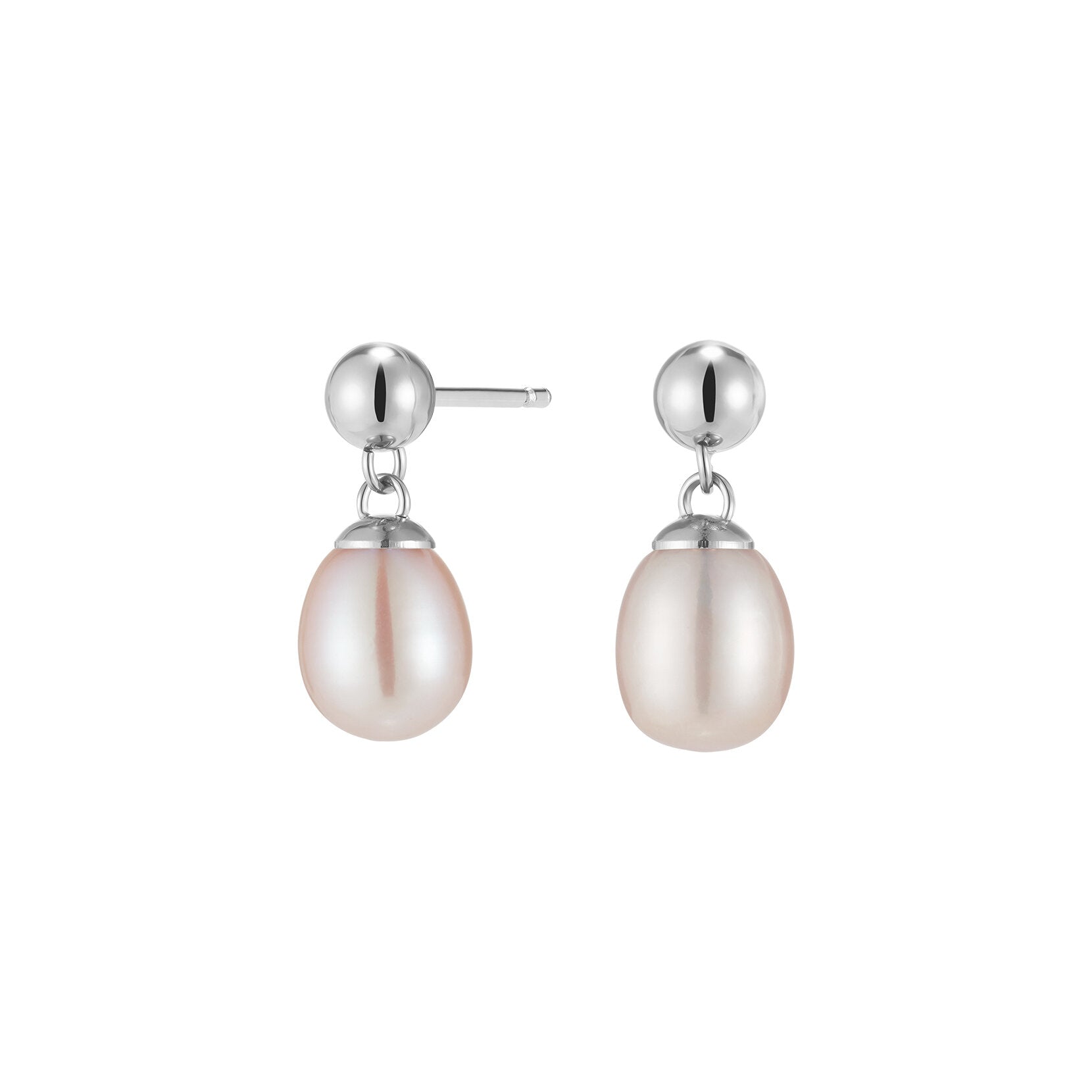 Olivia Burton Trend Edition By The Sea Pearl Silver Tone Drop Earrings