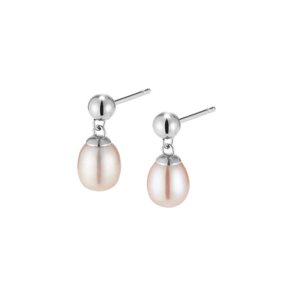 Olivia Burton Trend Edition By The Sea Pearl Silver Tone Drop Earrings