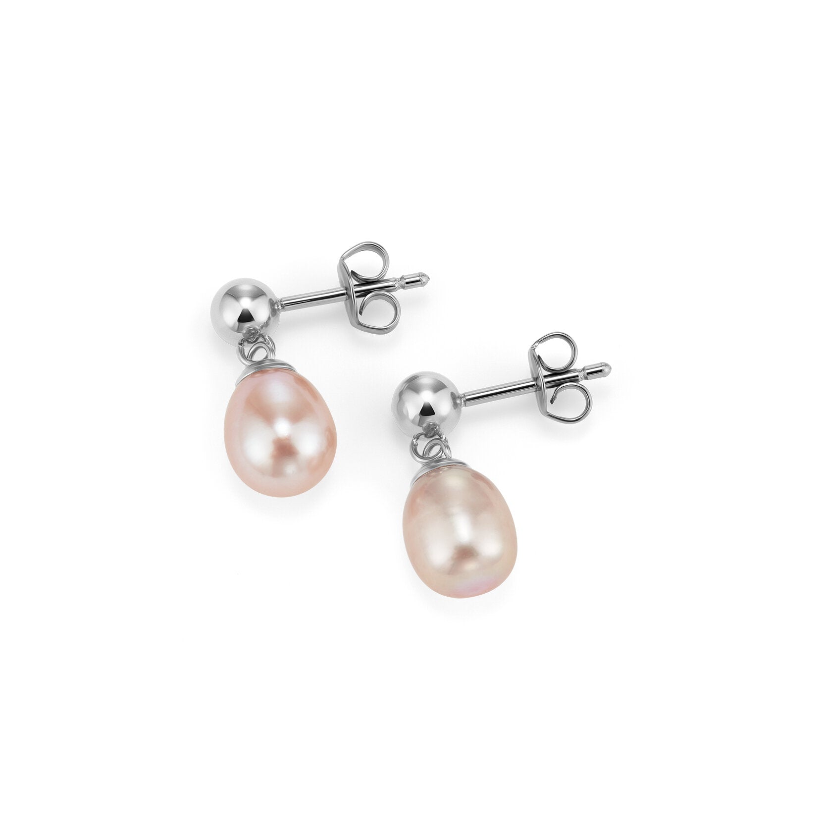 Olivia Burton Trend Edition By The Sea Pearl Silver Tone Drop Earrings