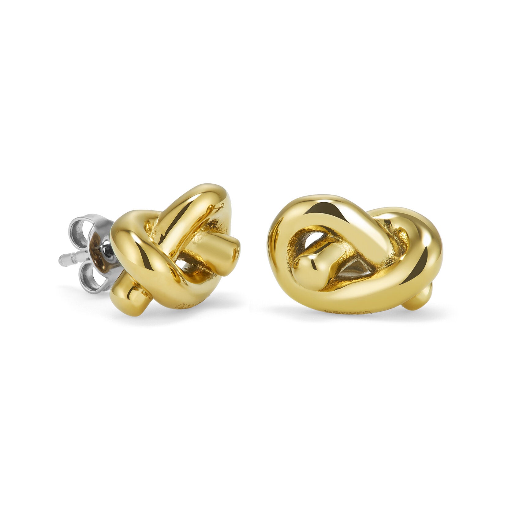 Olivia Burton Classic Lover's Knot Gold Plated Stud Earrings