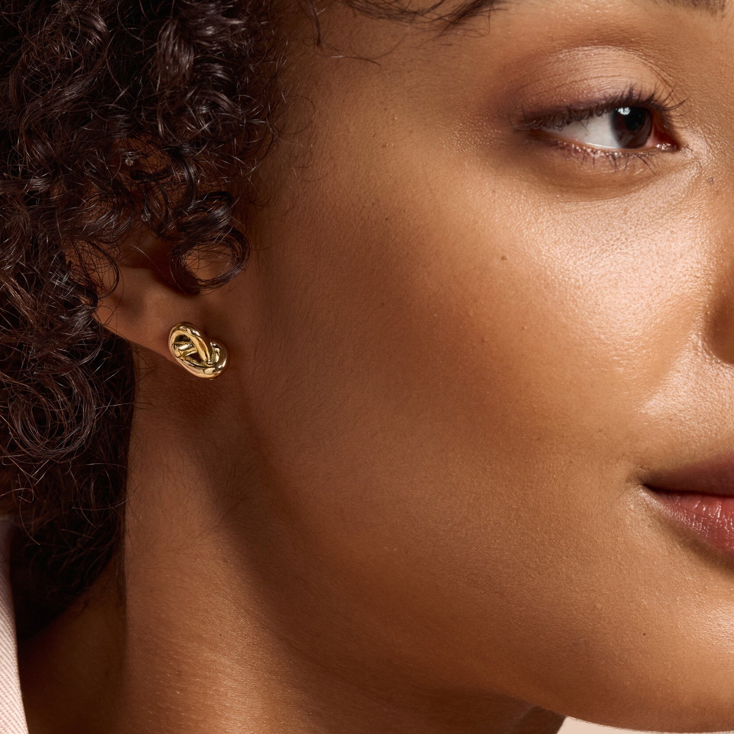 Olivia Burton Classic Lover's Knot Gold Plated Stud Earrings
