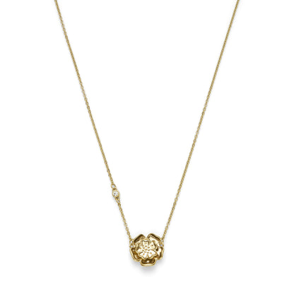 Olivia Burton Signature Tudor Rose Gold Plated Pendant Necklace