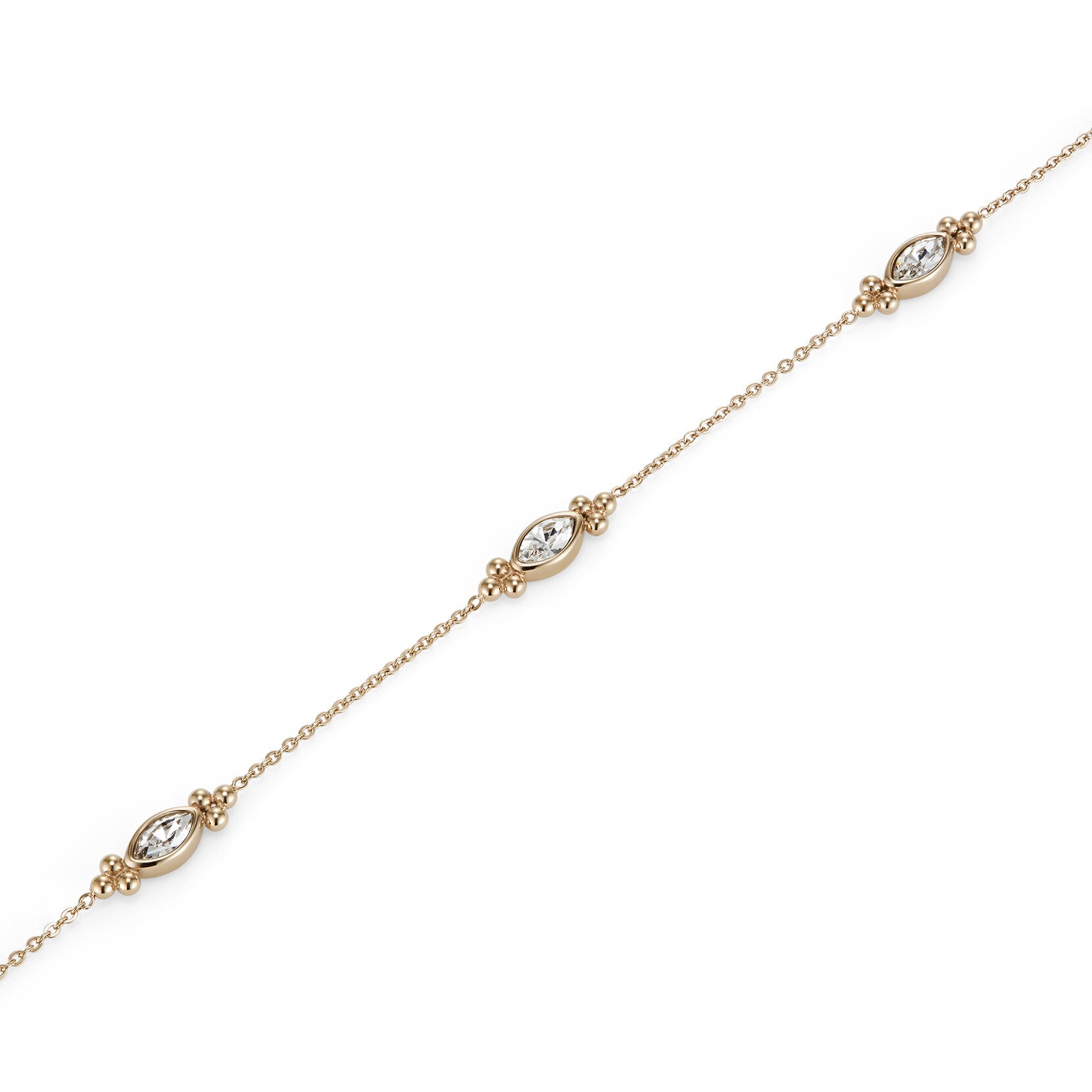 Olivia Burton Classic Dainty Rose Gold Plated Bracelet