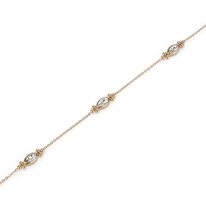 Olivia Burton Classic Dainty Rose Gold Plated Bracelet