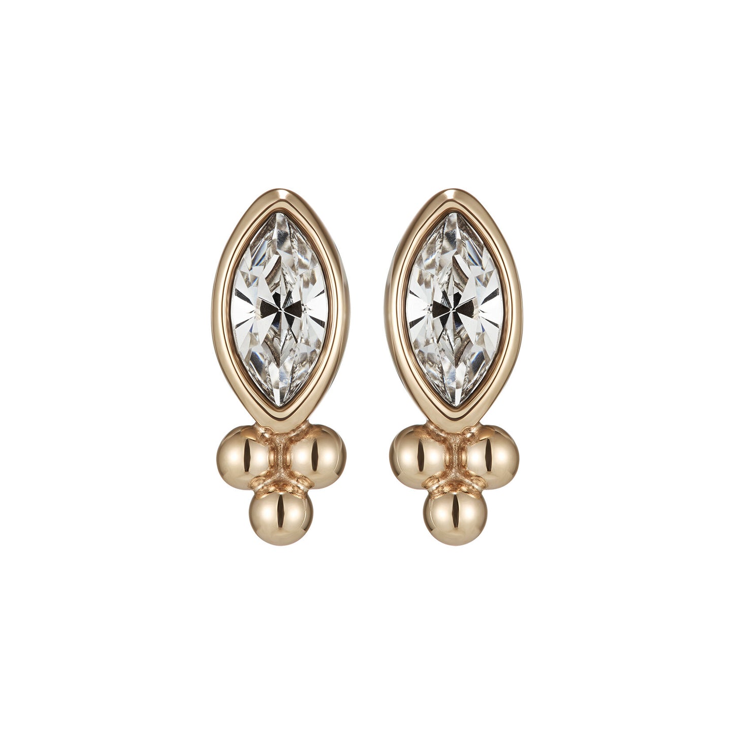 Olivia Burton Classic Dainty Rose Gold Plated Stud Earrings