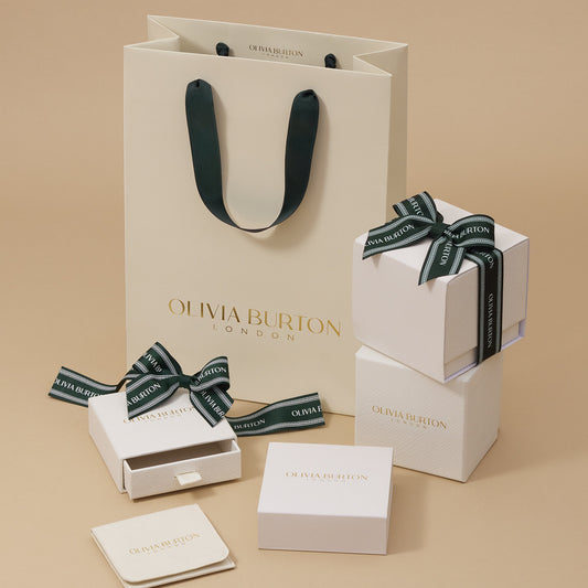 Olivia Burton White Gift Wrap Set