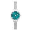 Teal & Silver