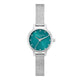 Teal & Silver
