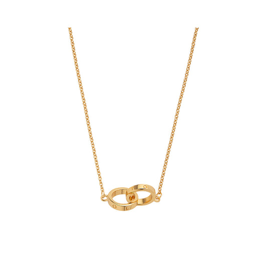 Olivia Burton Classics Gold Interlink Necklace