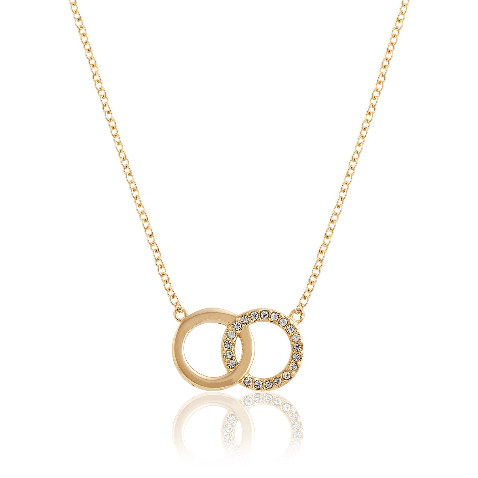 Olivia Burton Classics Gold Interlink Necklace