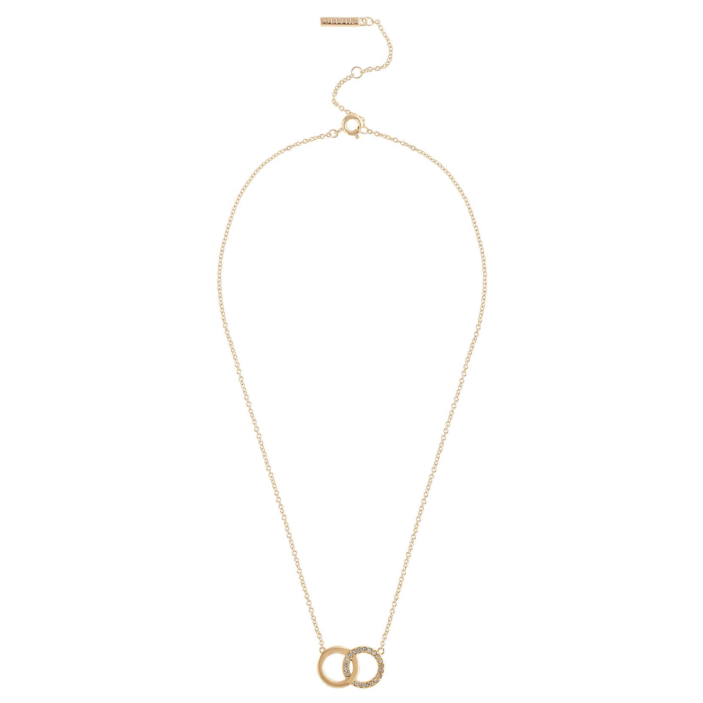 Olivia Burton Classics Gold Interlink Necklace