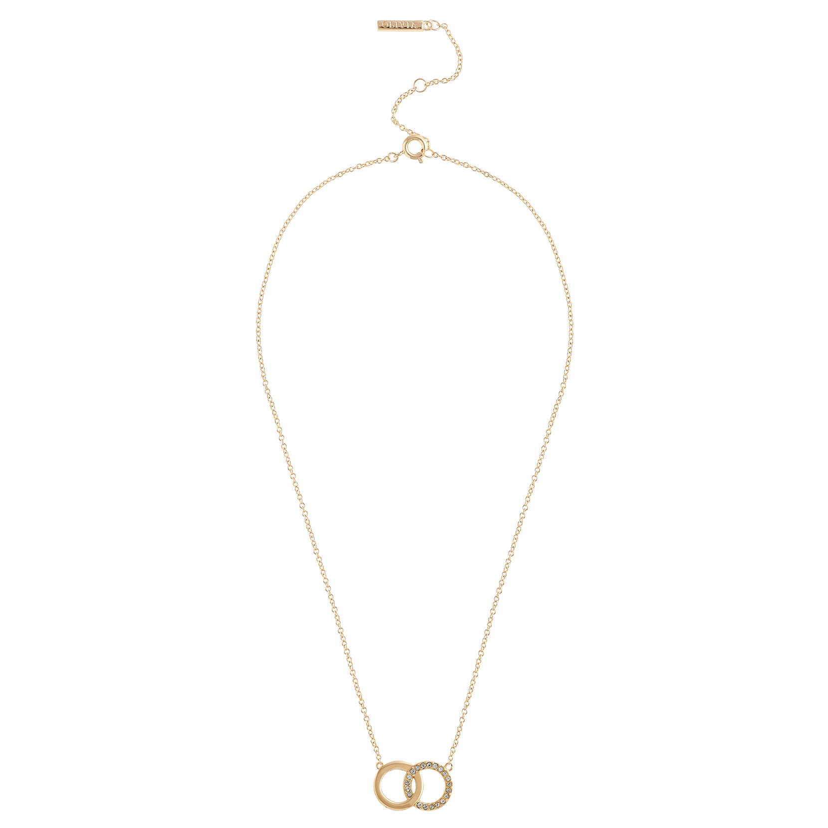 Olivia Burton Classics Gold Interlink Necklace