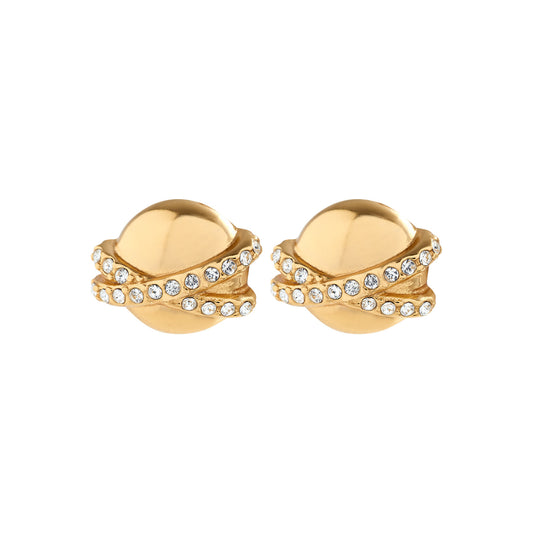 Olivia Burton Celestial Gold Planet Stud Earrings