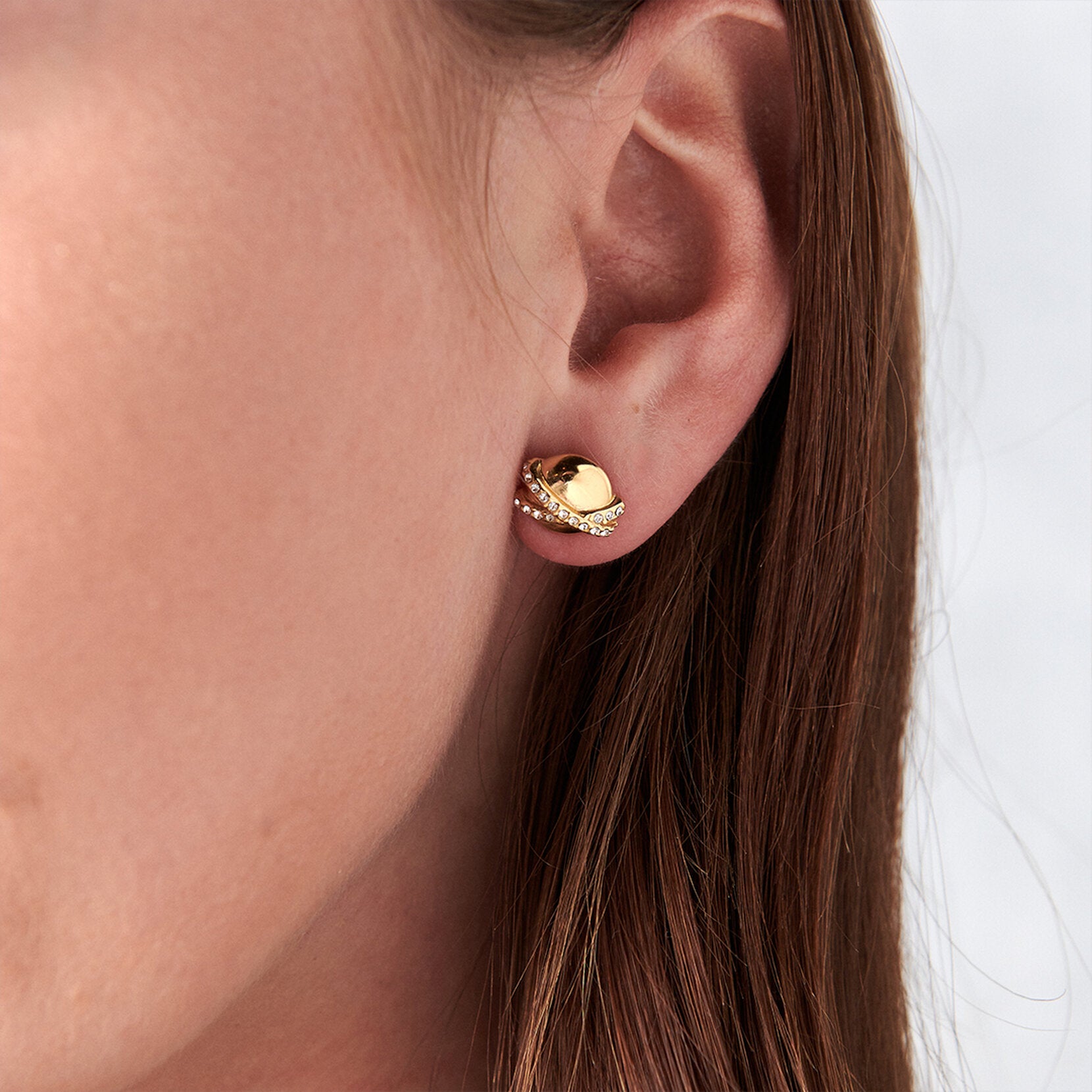 Olivia Burton Celestial Gold Planet Stud Earrings