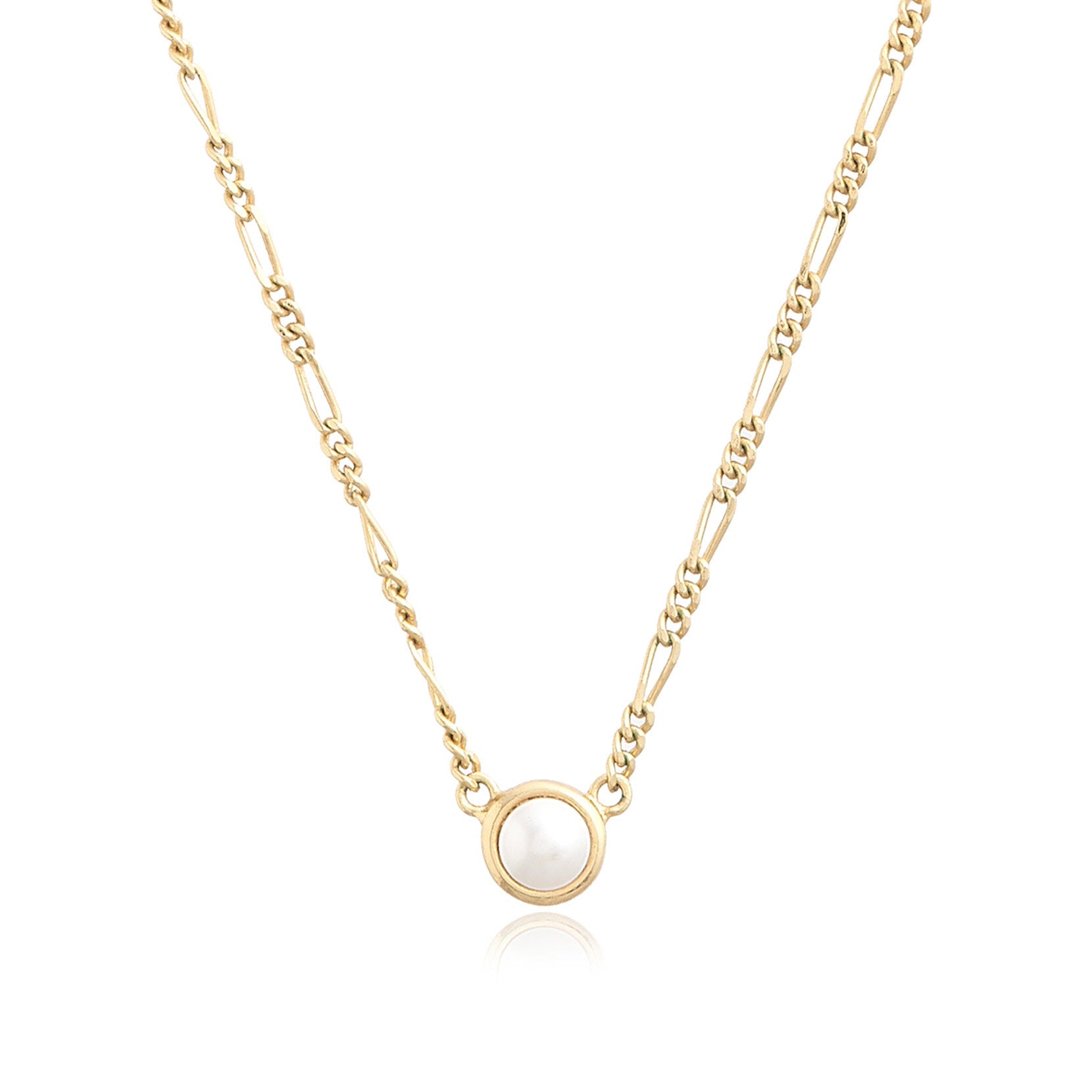 Olivia Burton Classics Gold Pearl Choker & Bracelet Gift Set